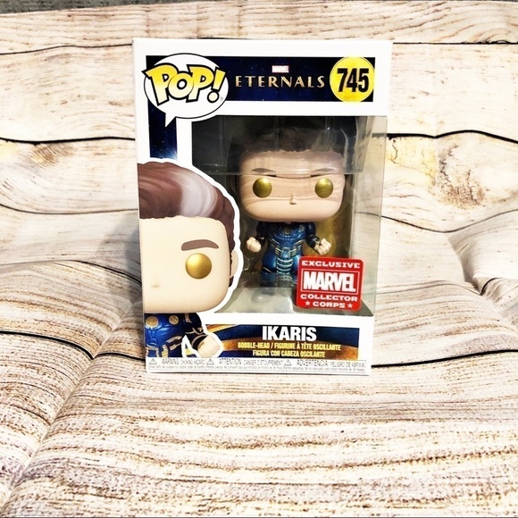 NWT Marvel Collectors Corp Eternals Funko Pop Ikaris #745 - Picture 1 of 9